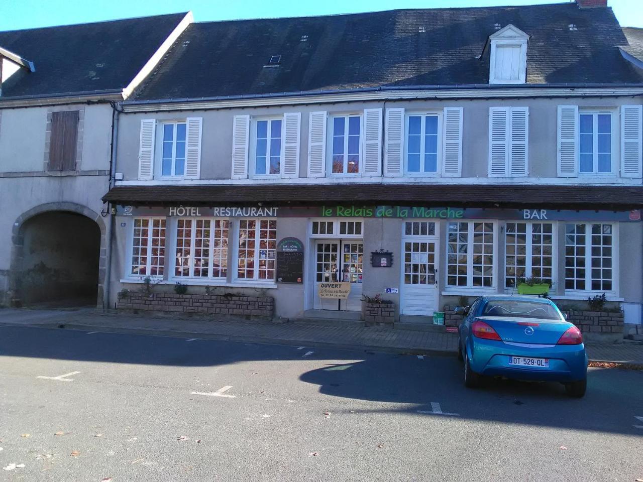 Le Relais De La Marche Hotel Aigurande ภายนอก รูปภาพ